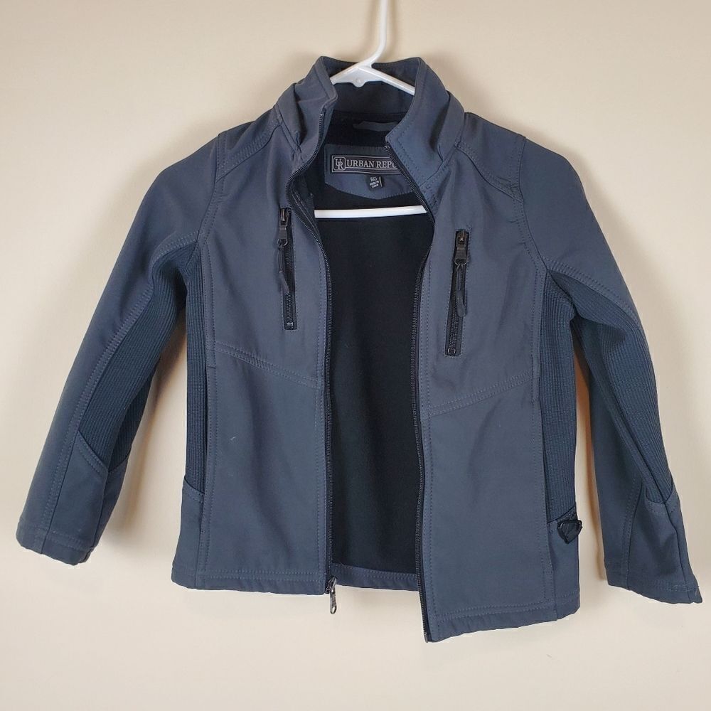 Urban Republic Dark Gray Jacket Sixe 7(large)